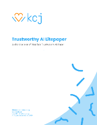 Thumbnail of Trustworthy AI Litepaper